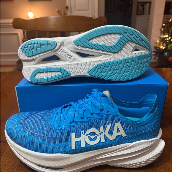 Brand New HOKA One Men's Mach X 2 Racing Shoes Size 12 Medium Retail $190 - Picture 2 of 11